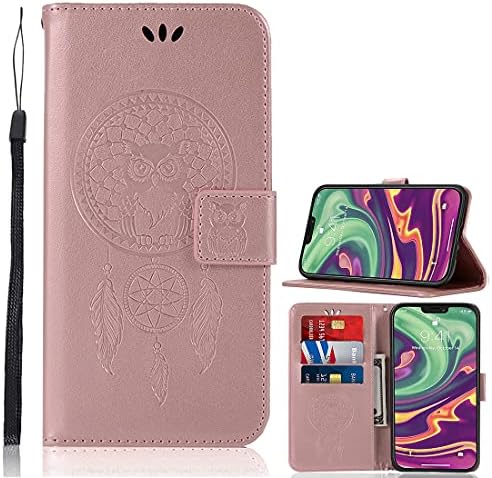 Чанта-портфейл DOOGE за iPhone 12 Mini, DOOGE Премия от Изкуствена кожа, Отделения за кредитни карти, Калъф-за Награда,