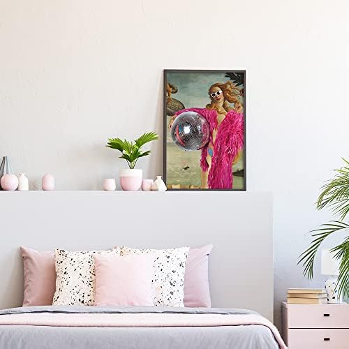 Годината на реколтата Естетически Плакати в стил Фънки, Стенно изкуство, Розови Отпечатъци за спални, Уникална Забавно