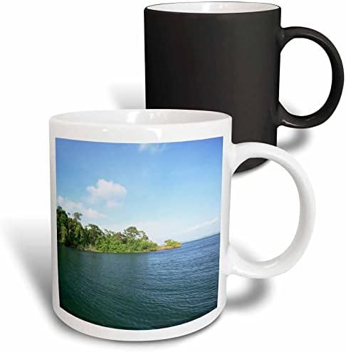 3D Панамския канал, тропически гори-SA15 CZI0034-Оцветен чаша Christian Ziegler, 11 грама, черно-бял
