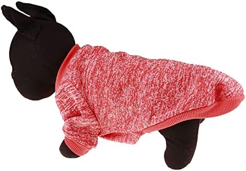 Ruio Зимно палто за кучета, 1 бр., Пуловер, за кучета, Зимни Дрехи за домашни любимци, Облекло за кучета, Мек Пуловер