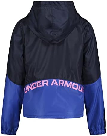 Ветровка за момичета Under Armour, яке с цип, Водоотблъскваща и Ветрозащитная