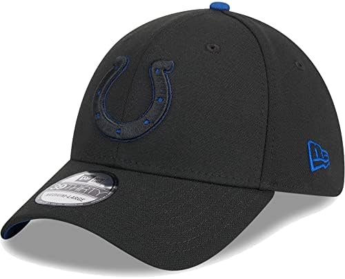 Мъжка шапка Indianapolis Colts на Нова Ера Black Pop 39THIRTY Flex Шапка