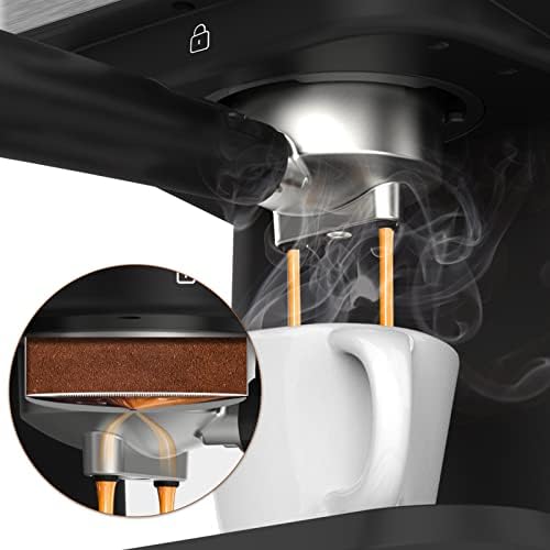 Кошница за кафе филтър ICUIRE от неръждаема стомана -Съвместима с Портафильтром за кафе машини ICUIRE Espresso - Множество