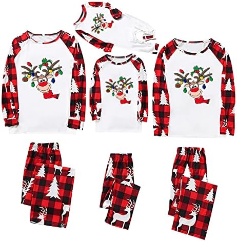 Еднакви Пижами за семейството 3xl, едни и Същи Коледни Пижами за Цялото Семейство, Коледни Пижамные Панталони за Семейство