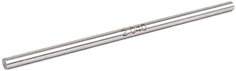 X-DREE Стволови на цилиндъра от волфрамов карбид диаметър 2,04 мм Щифт за калибриране, инструмент за Измерване (Herramienta