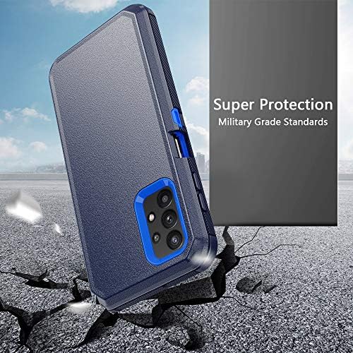 Калъф за телефон TASHHAR за Samsung Galaxy A32 5G, Сверхпрочный Твърд устойчив на удари Защитен калъф с клипс за колан